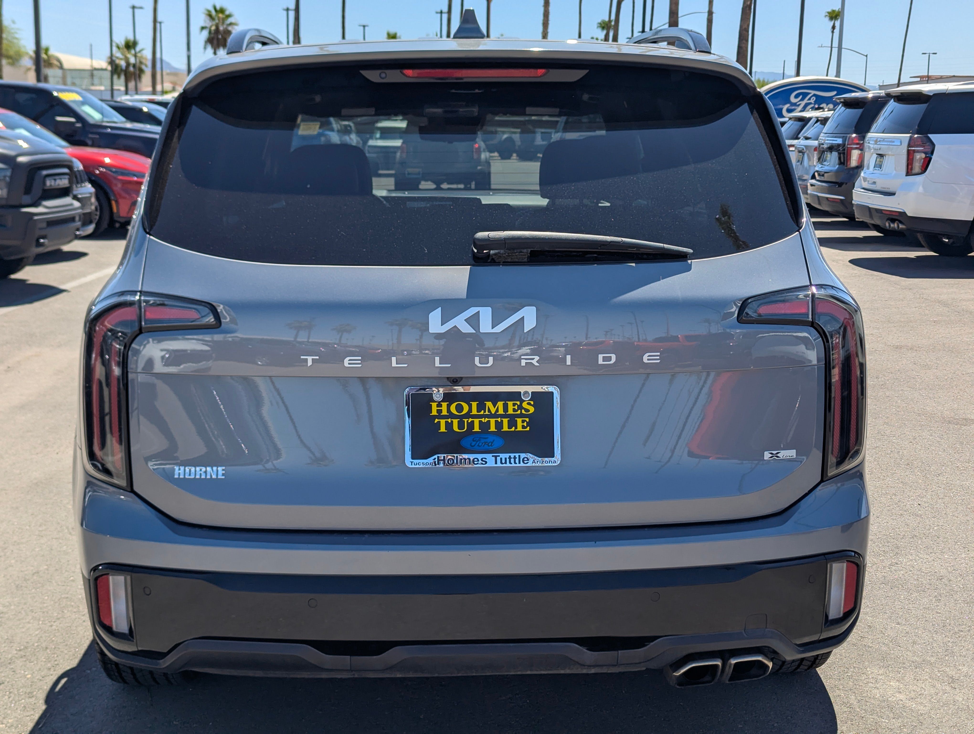 2024 Kia Telluride — rear three-quarter view